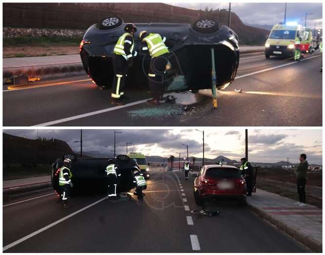 Imágenes del siniestro/TA.